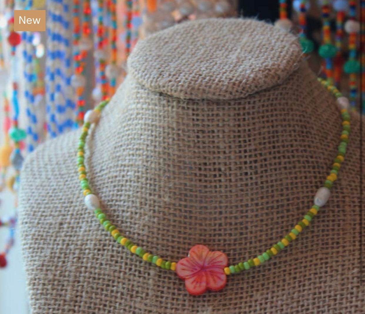 Island Flower Necklace